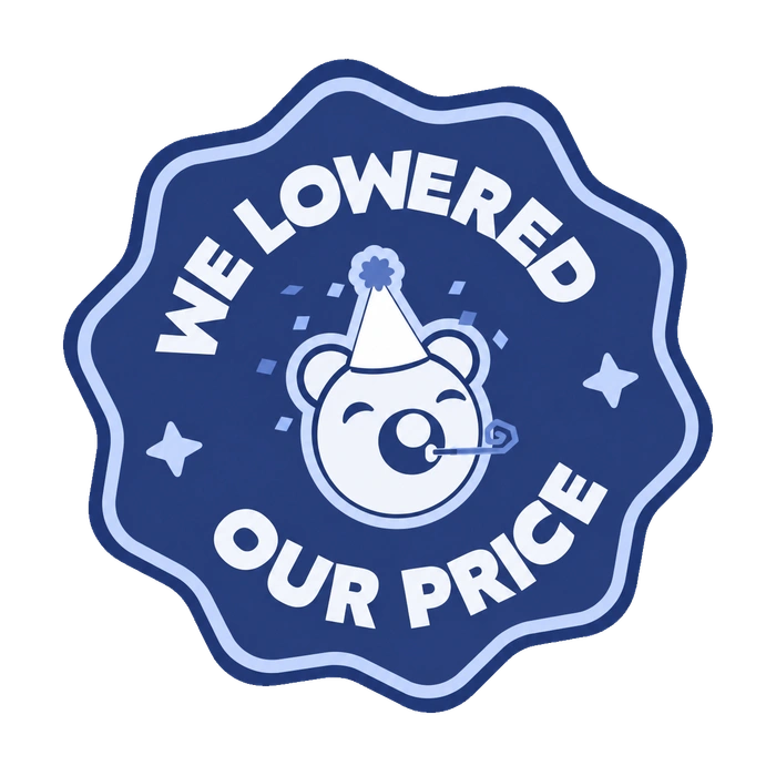 We lowered our price
