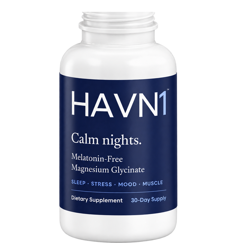 HAVN1 magnesium glycinate capsules
